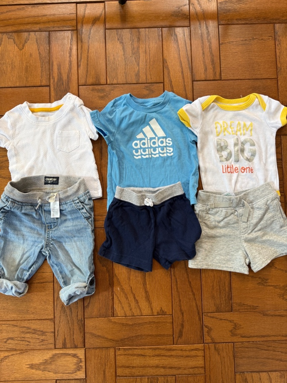 Baby Boy 9mo 3 Outfit Summer Bundle